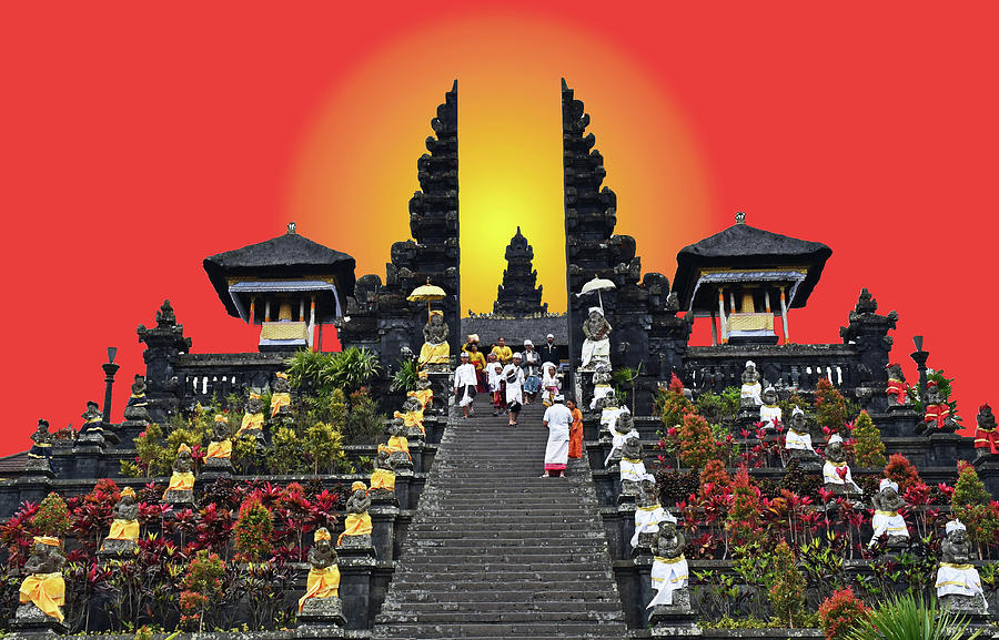 Besakih Temple  The Mother Temple  Bali Photograph by 