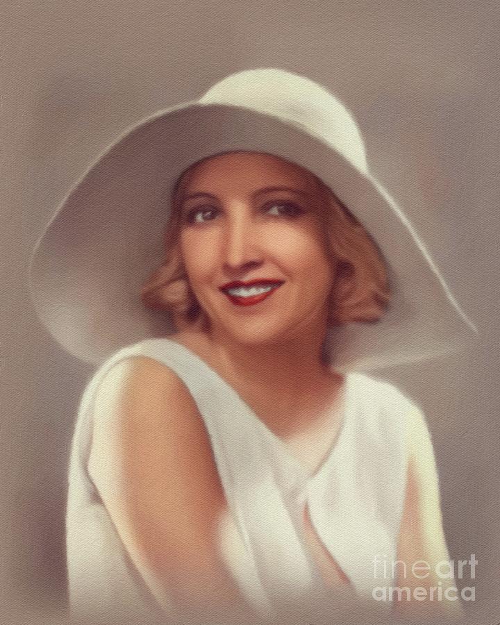 Bessie Love, Movie Star Painting by Esoterica Art Agency - Pixels