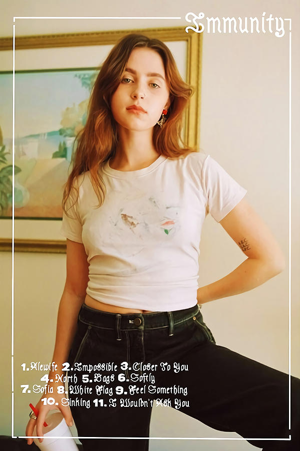 Best Album Cover Clairo Poster 80s Painting by Lewis James | Fine Art ...