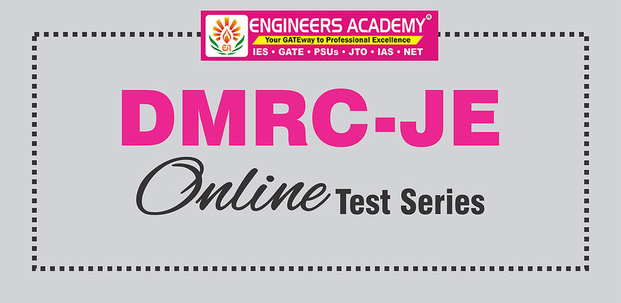 Best DMRC JE Online Test Series with no Error Drawing by Online Engineers Academy