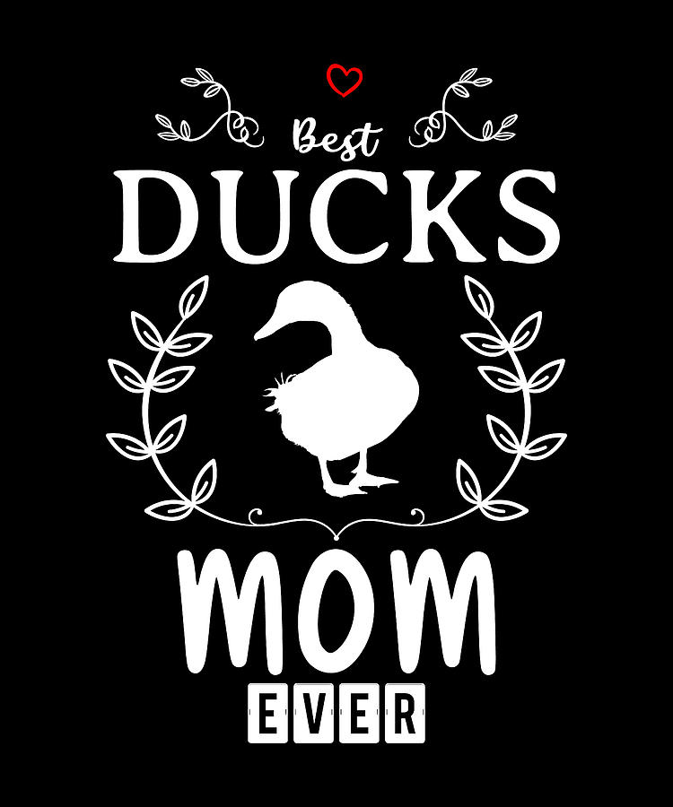 Best Ducks Mom Funny Design For Gift Digital Art by Syou ART | Fine Art ...