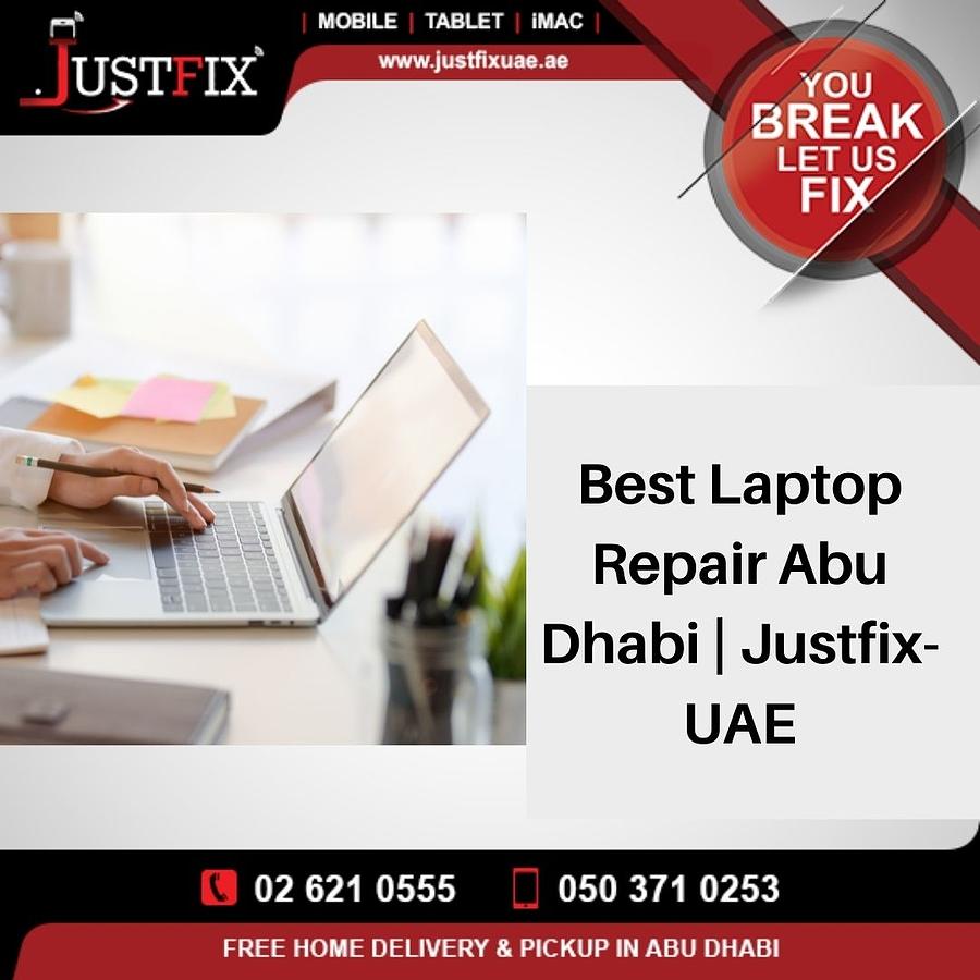 Best Laptop Repair Abu Dhabi Justfix UAE Digital Art By Just Fix - Fine ...