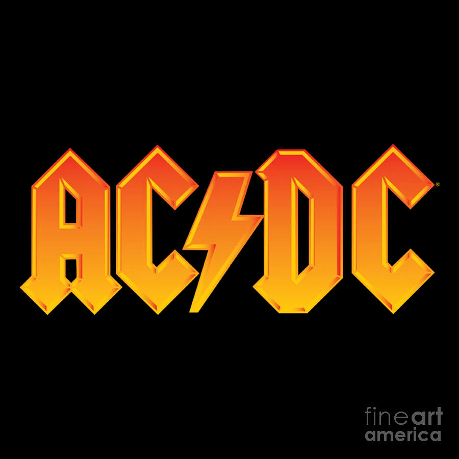 Best Logo Acdc Digital Art by Bradley Hill - Pixels