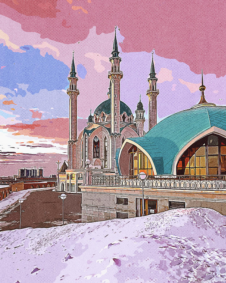 Best Minarets - Islamic Architecture, Islamic Architecture - Mosque, Architecture, Building, Church Painting