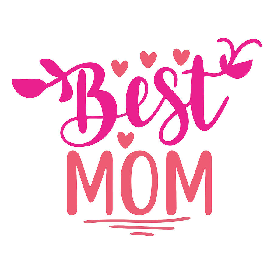 Best Mom Mens Wall Art Prints Design T Shirt And Poster Canvas Gift Or ...
