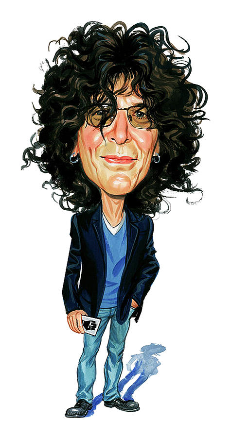 Best of howard stern art Drawing by Carlynne Rofe - Fine Art America