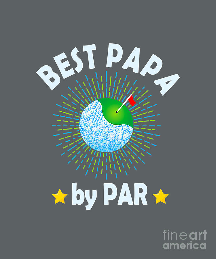 Best Papa Par I Golf Funny Games Idea Tapestry - Textile by Matilda