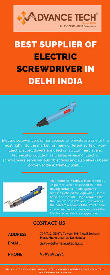 Commercial electric online screwdriver