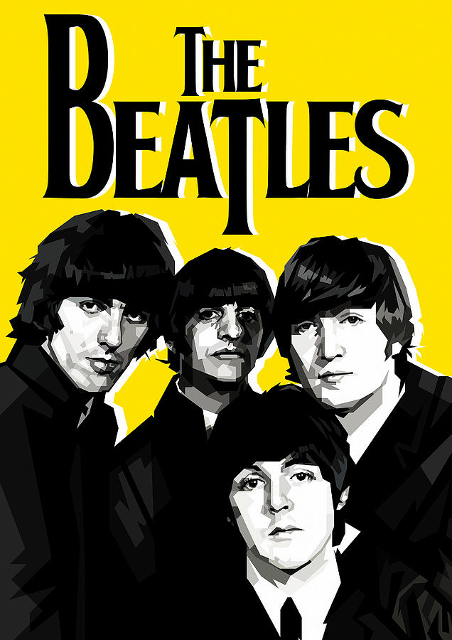 Best The Beatles 60s Digital Art by Mahardika Agra - Pixels