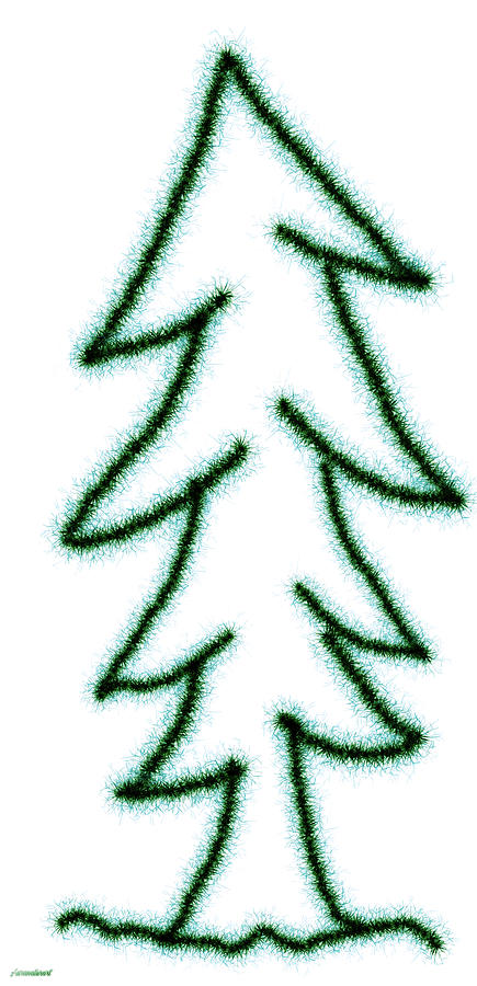 Best Tree for Christmas  Digital Art by Auranatura Art