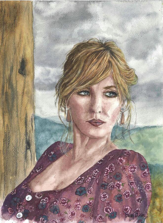 Beth Dutton Painting by Becky Miller Beth Dutton Painting by Becky Miller