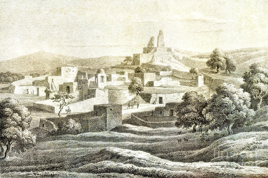 Bethany in 1842 Photograph by Munir Alawi