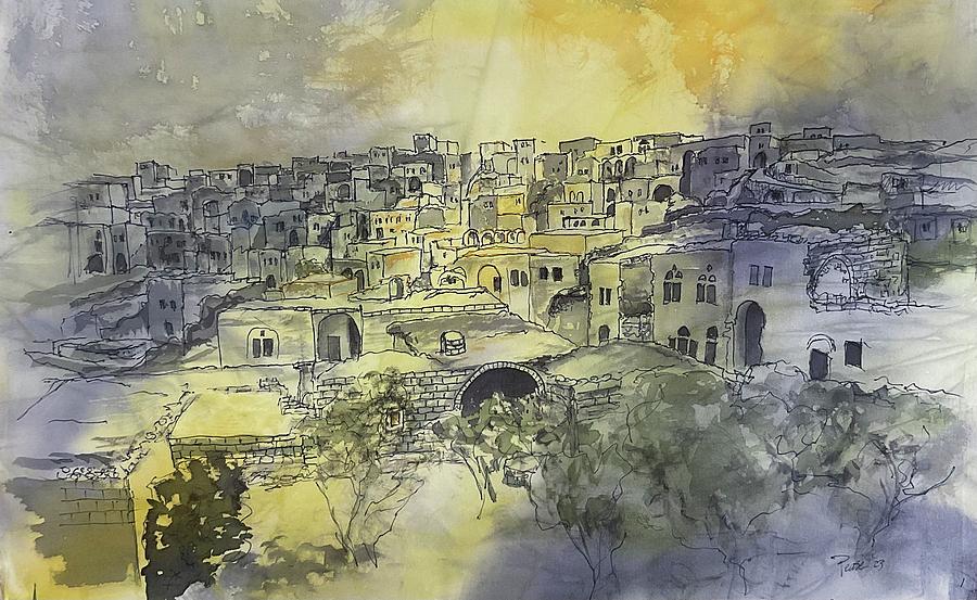 Bethlehem Painting by Barbara Pease