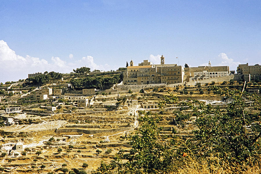 Bethlehem City View 1960s Photograph By Munir Alawi - Pixels