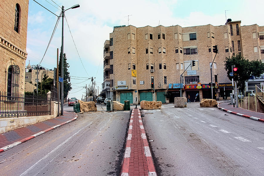 Bethlehem Closed Junction Photograph by Munir Alawi