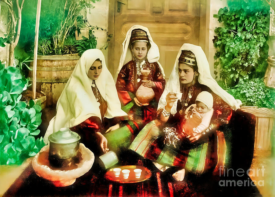 Bethlehem Coffee Time II Photograph by Munir Alawi Bethlehem Coffee Time II Photograph by Munir Alawi