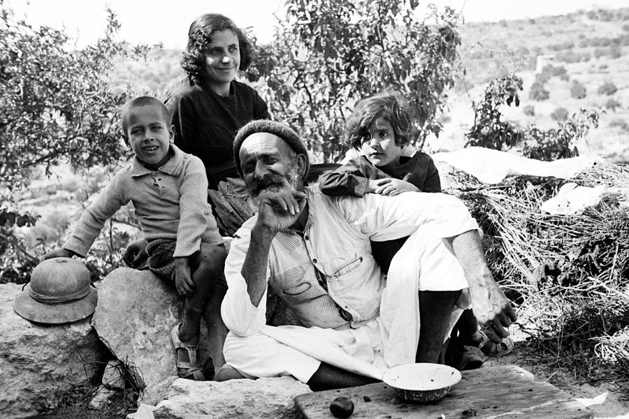 Bethlehem Family at Vineyard Photograph by Munir Alawi