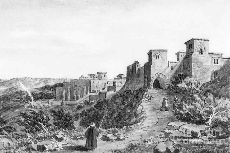 Bethlehem in 1820s Photograph by Munir Alawi