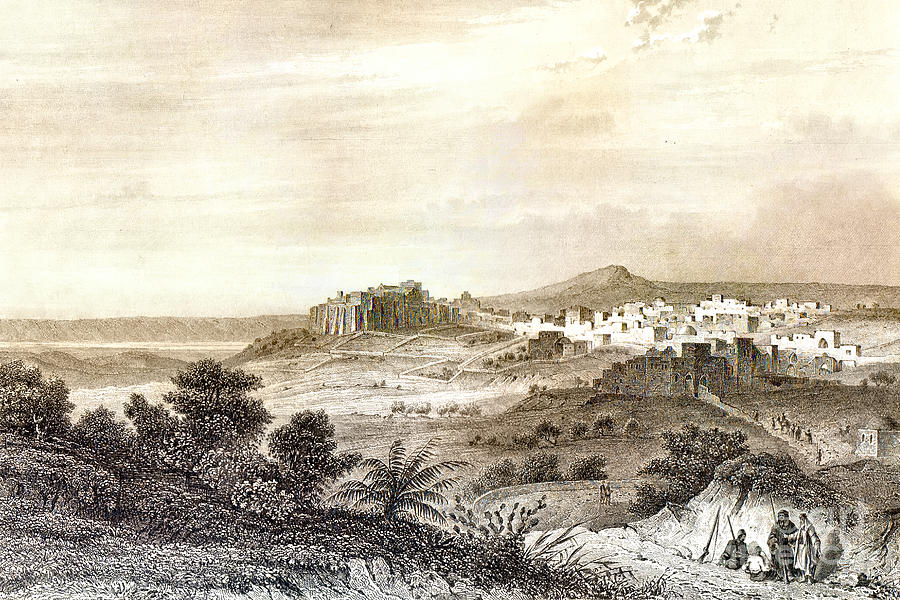 Bethlehem in 1863 Photograph by Munir Alawi