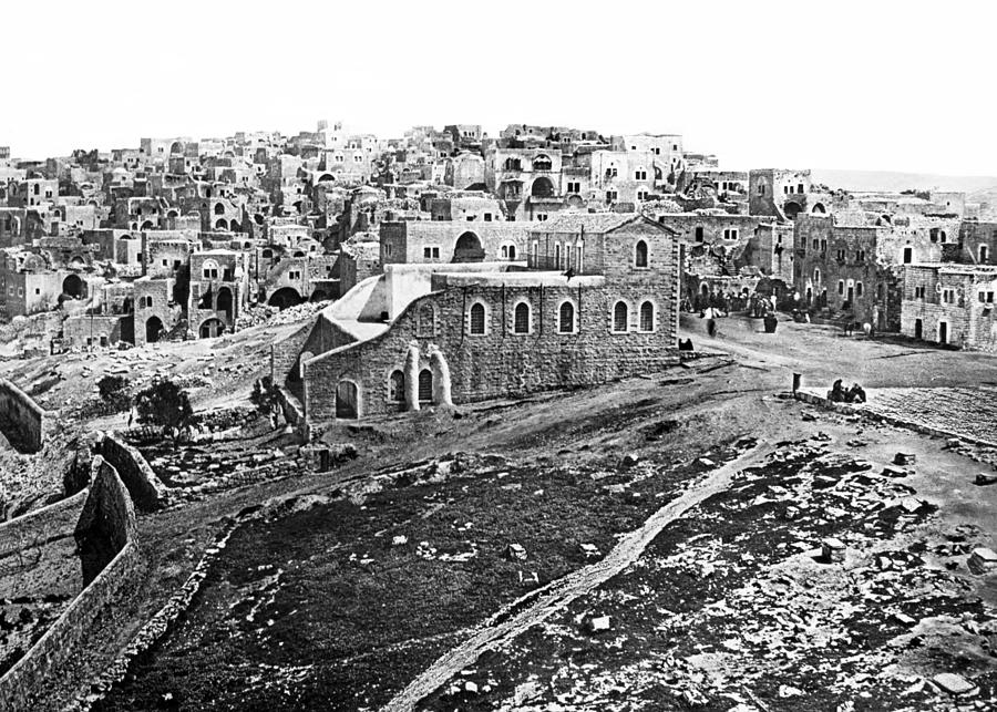 Bethlehem in 1910 Photograph by Munir Alawi