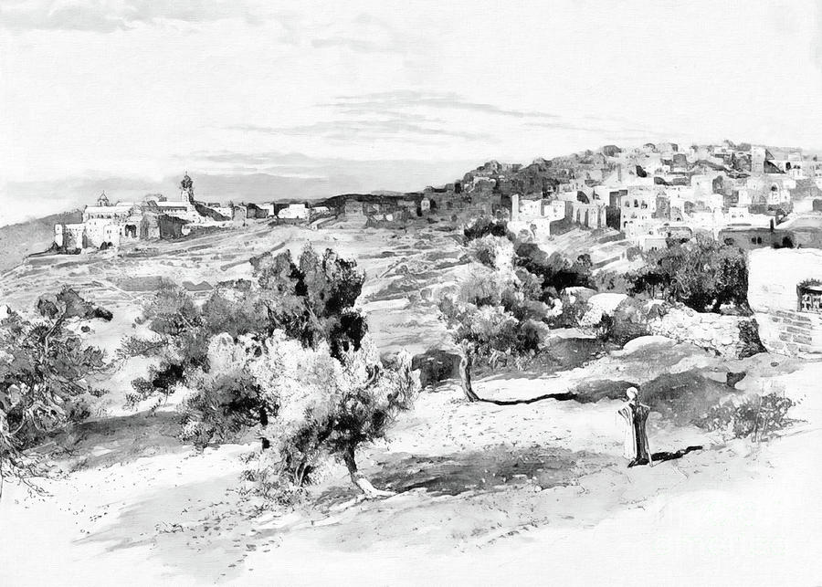 Bethlehem In Late 19th Century Photograph