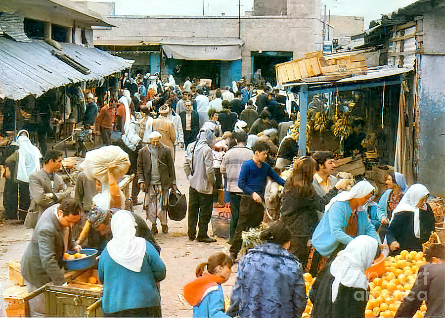 Bethlehem Market in Colors Photograph by Munir Alawi