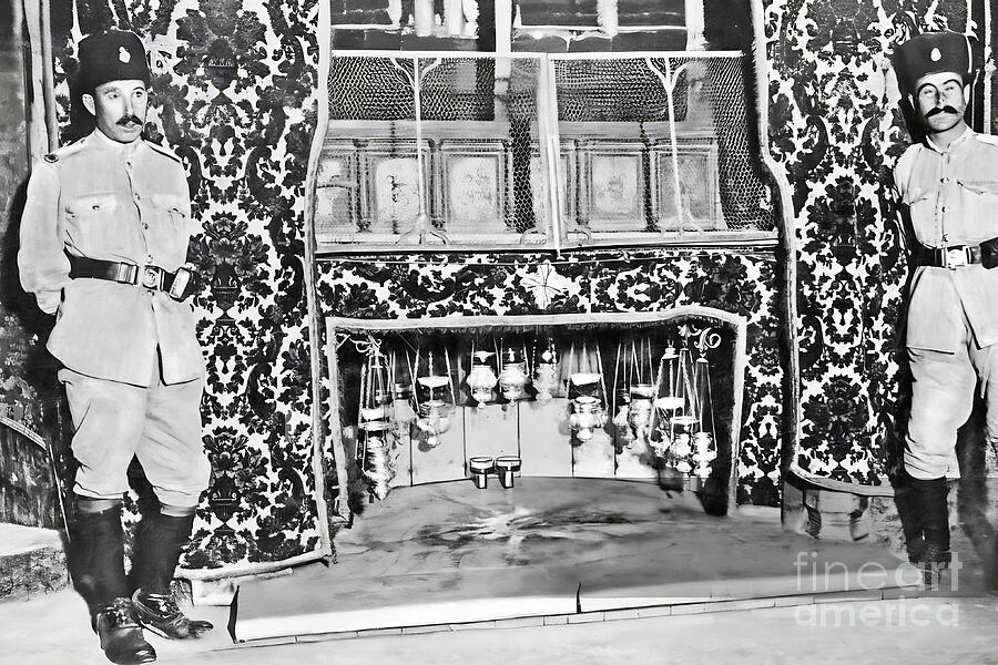 Bethlehem Nativity Grotto 1930 I Photograph by Munir Alawi Bethlehem Nativity Grotto 1930 I Photograph by Munir Alawi