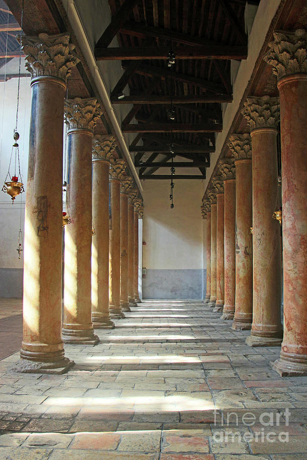 Bethlehem Pillars Photograph by Munir Alawi