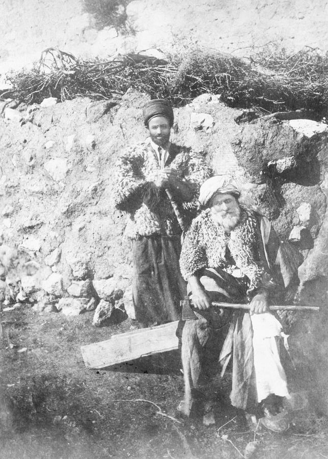 Bethlehem Shepherds in 1880 Photograph by Munir Alawi