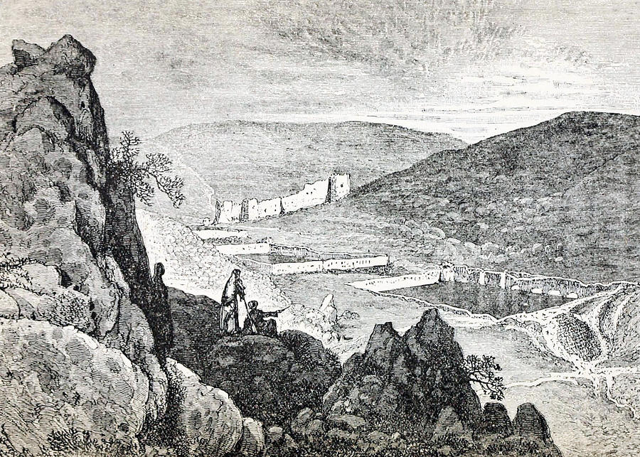 Bethlehem Solomon Pools in 1888 Photograph by Munir Alawi