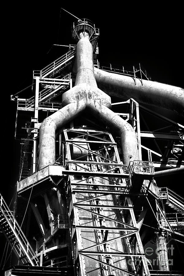Bethlehem Steel Giant in Pennsylvania Photograph by John Rizzuto