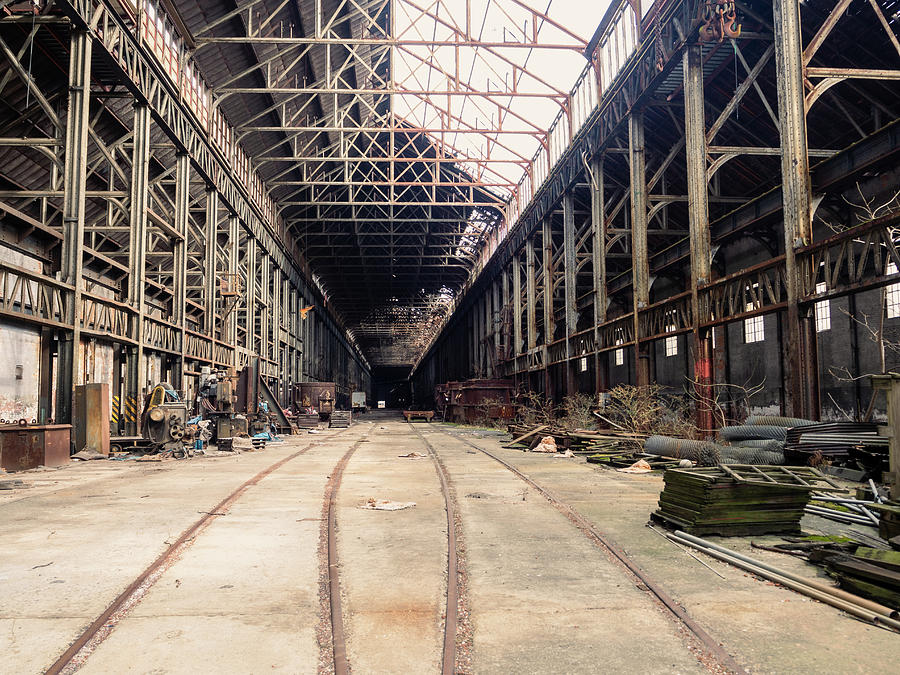 Bethlehem Steel Machine Shop Photograph by Rosemary Reagan - Fine Art ...