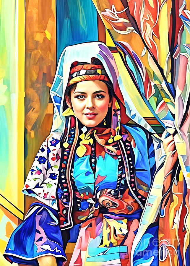 Bethlehem Young Wonan I Photograph by Munir Alawi Bethlehem Young Wonan I Photograph by Munir Alawi