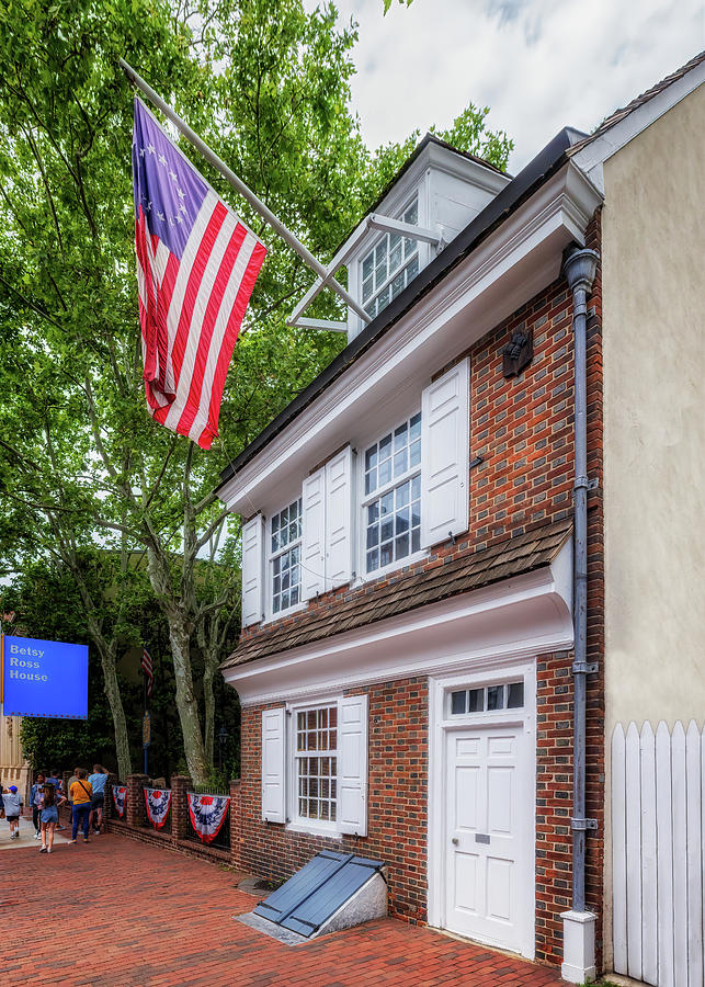 Betsy Ross House Photograph by Susan Rissi Tregoning