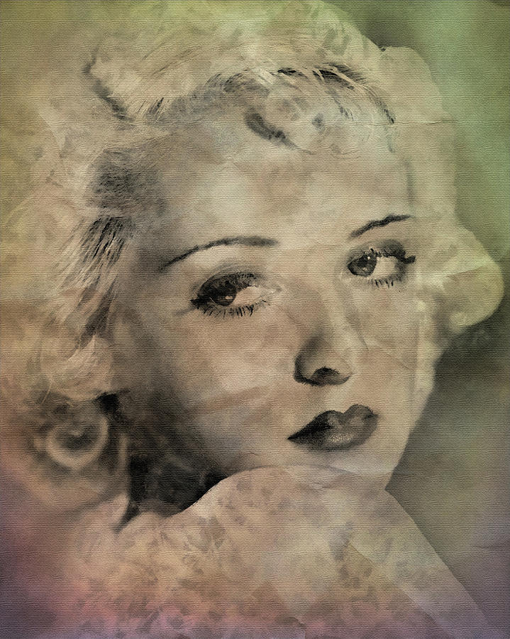 Bette Davis Eyes Digital Art by Pheasant Run Gallery