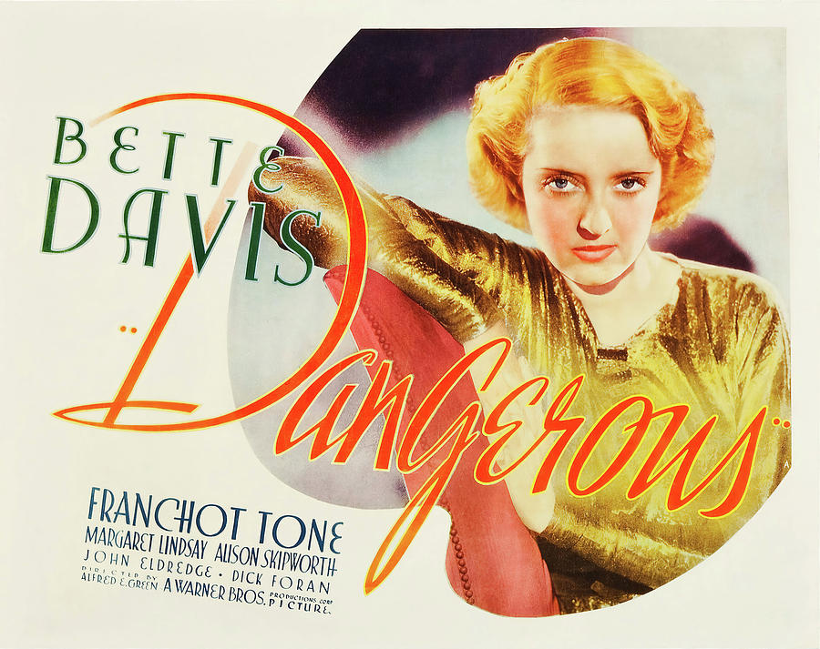 BETTE DAVIS in DANGEROUS -1935-, directed by ALFRED E. GREEN ...