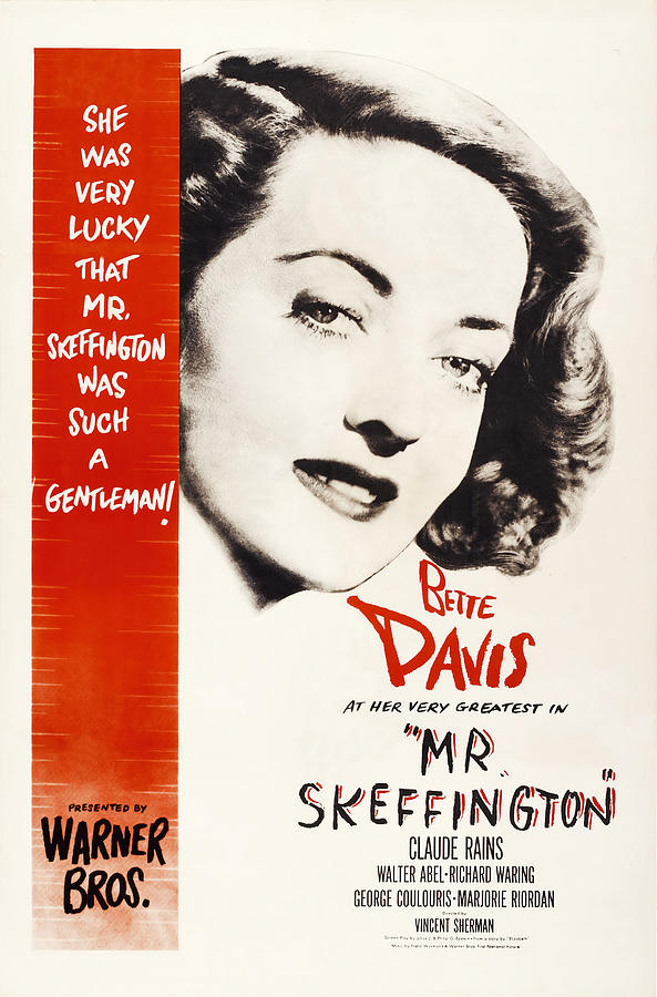 BETTE DAVIS in MR. SKEFFINGTON -1944-, directed by VINCENT SHERMAN. Photograph by Album