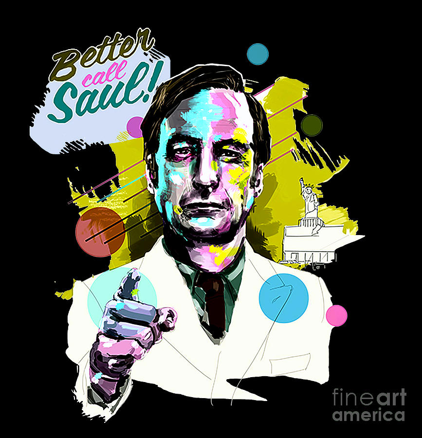 Better Call Saul Drawing by Ach Fine Art America