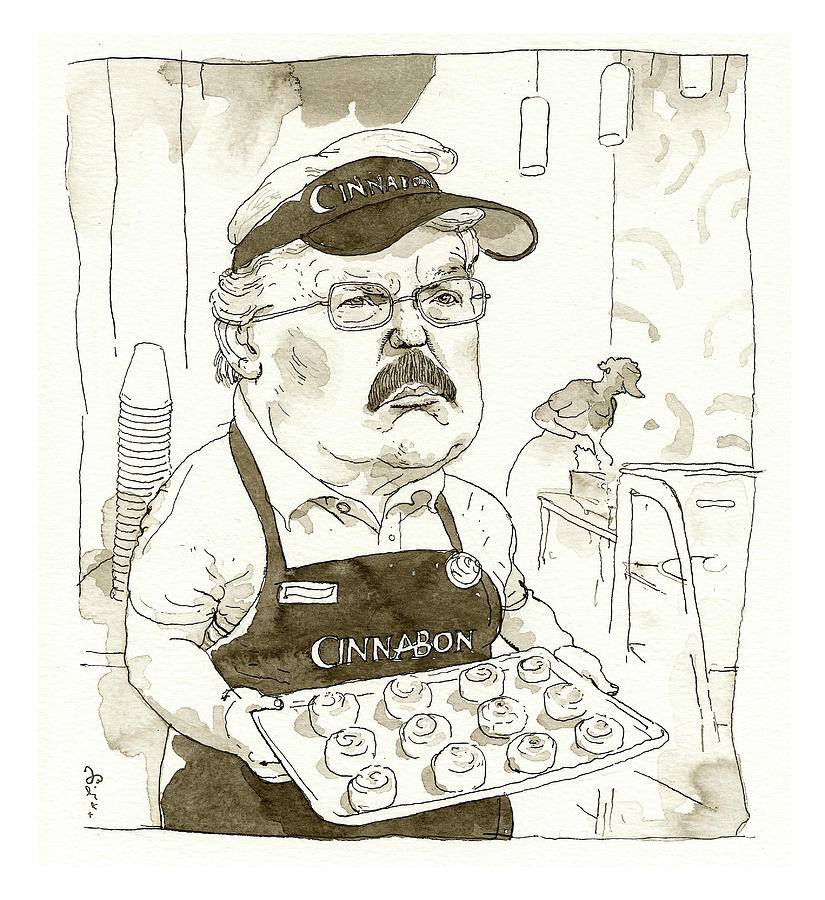 Better Call Someone Anyone Painting by Barry Blitt