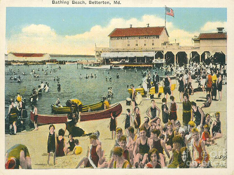 Betterton Beach Md Photograph by Skip Willits Fine Art America