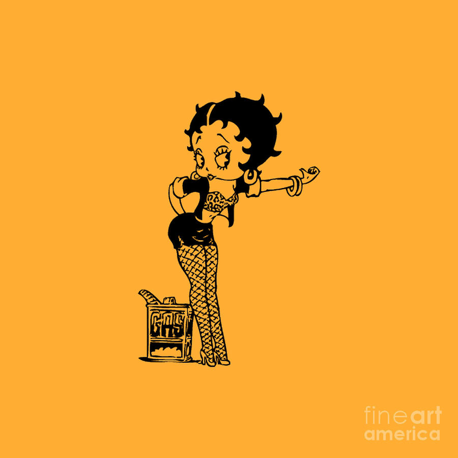 Betty Boop Drawing by Budi Sihotang - Pixels