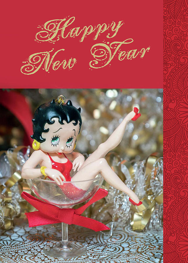 Betty Boop Happy New Year Photograph by Betty Denise Fine Art America