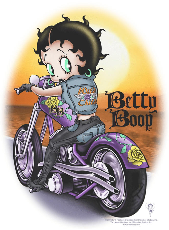 Betty 2024 Boop biker