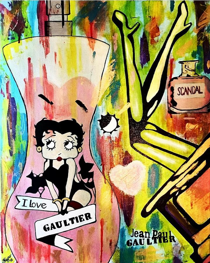 Betty Boop Painting Poster by love liz