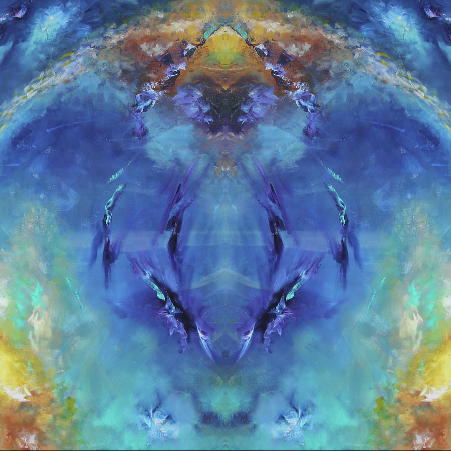 Between The Heaven And The Earth - Mirror 2 Digital Art by Themayart