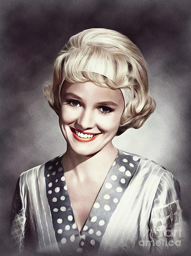 Beverley Owen, Actress Painting by John Springfield Fine Art America