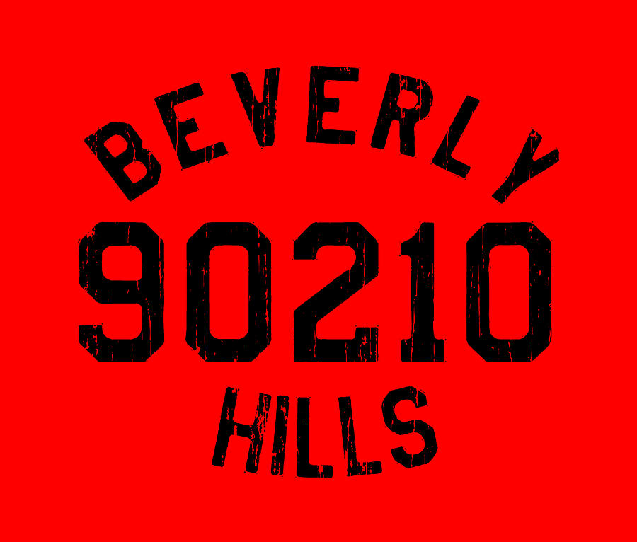 Beverly Hills Digital Art - Beverly Hills 90210 by Ebby Lala