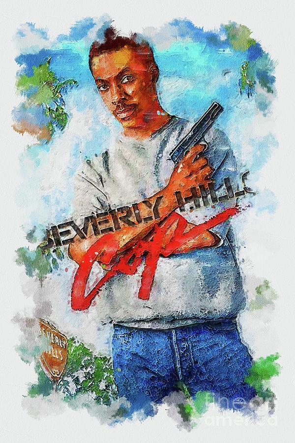 Beverly Hills Cop Painting by Emelia Marquardt - Fine Art America