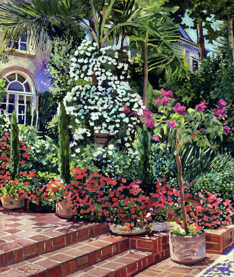 Beverly Hills Garden Painting