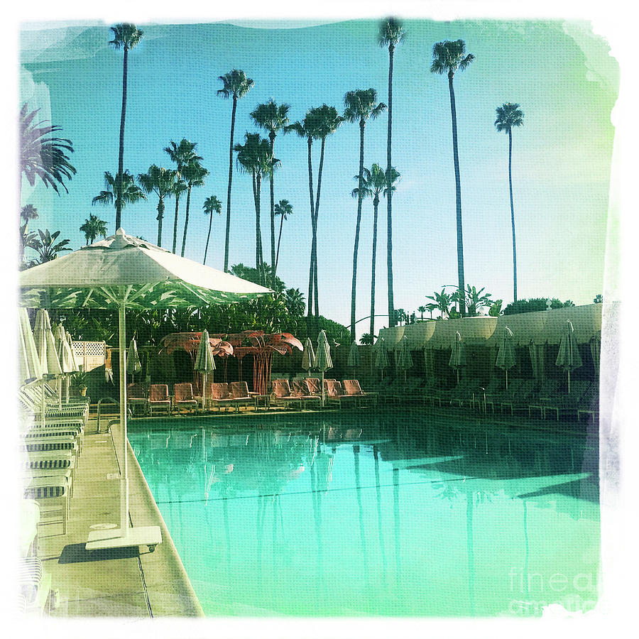 Beverly Hills Hotel Pool Photograph by Nina Prommer